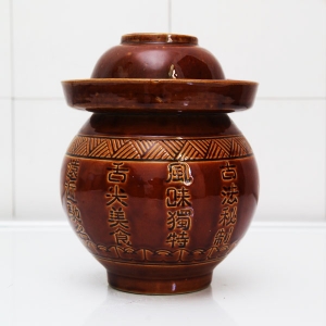 大庆细陶定制泡菜坛