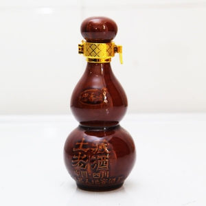 唐山土藏老酒二两陶瓷瓶