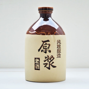 四川原浆老酒素烧陶瓷酒瓶