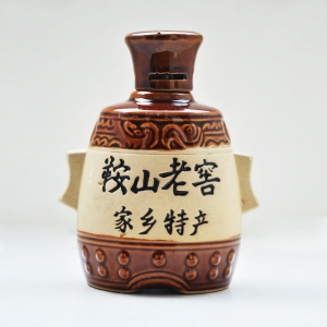 荆门鞍山老窖素烧陶瓷瓶