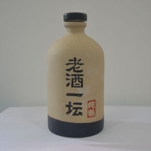 九江纯粮老酒一坛陶瓷酒瓶