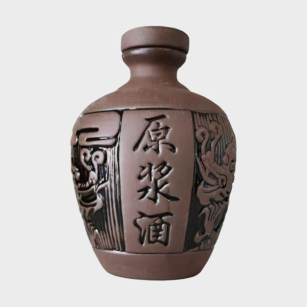 紫砂原浆陶瓷酒瓶