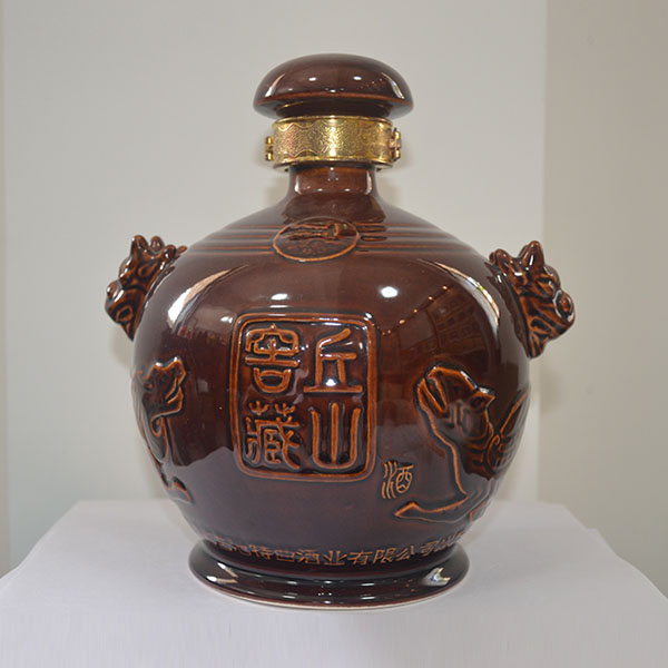 丘山窖藏陶瓷酒瓶定制